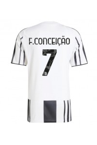 Juventus Francisco Conceicao #7 Fotballdrakt Hjemme Klær 2025-26 Korte ermer